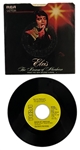 1970's Group of 10 Elvis Presley RCA Victor Yellow and Tan Label  “Not For Sale” 45 RPM Singles with Picture Sleeves (10 DIfferent)