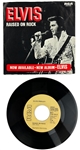 1970's Group of 10 Elvis Presley RCA Victor Yellow and Tan Label  “Not For Sale” 45 RPM Singles with Picture Sleeves (10 DIfferent)