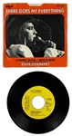 1970's Group of 10 Elvis Presley RCA Victor Yellow and Tan Label  “Not For Sale” 45 RPM Singles with Picture Sleeves (10 DIfferent)