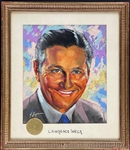 Lawrence Welk Original Artwork from The Brown Derby in Hollywood - By Nicholas Volpes