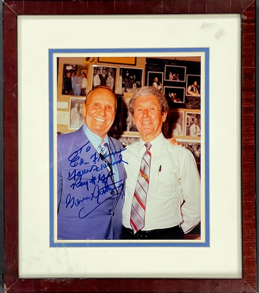 Gene Autry and Roy Acuff Signed Photo Plus Vintage Roy Acuff Telegram Collection