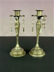 Elvis Presley Owned Candlesticks from Graceland - From the Collection of Graceland Cook Nancy Rooks