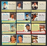 1961-63 Post Cereal Near Set Collection of 3