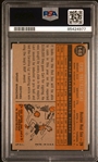 1960 Topps #148 Carl Yastrzemski Rookie Card - PSA EX 5