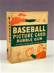 1949 Bowman Baseball  5-Cent Display Box - Green/Orange