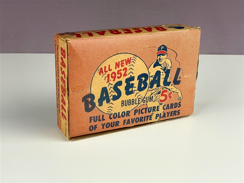 1952 Bowman Baseball 5-Cent Display Box - Dated
