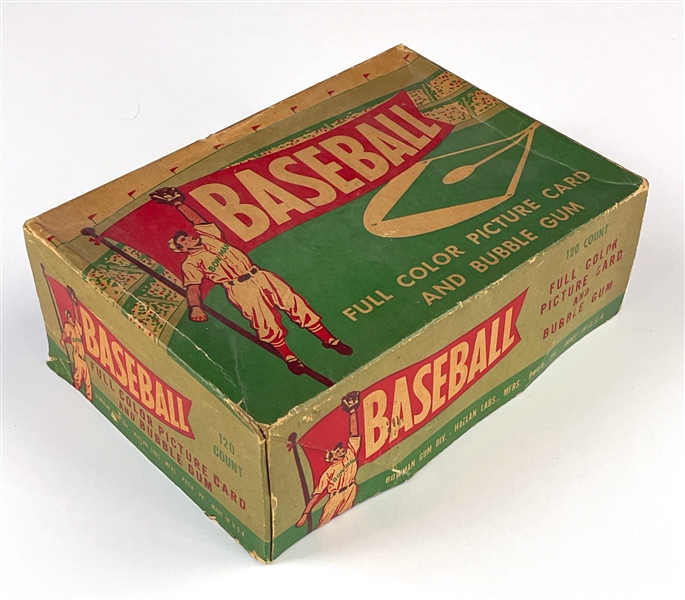 1954 Bowman Baseball 1-Cent Display Box - Undated