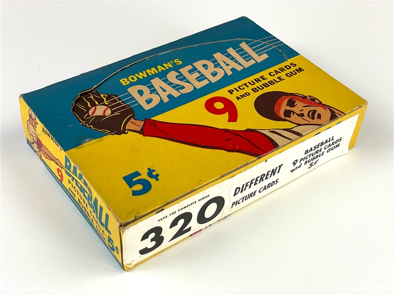 1955 Bowman Baseball 5-Cent Display Box - Undated