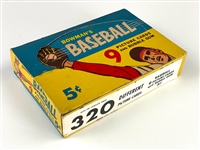 1955 Bowman Baseball 5-Cent Display Box - Undated