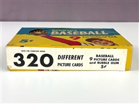 1955 Bowman Baseball 5-Cent Display Box - Undated