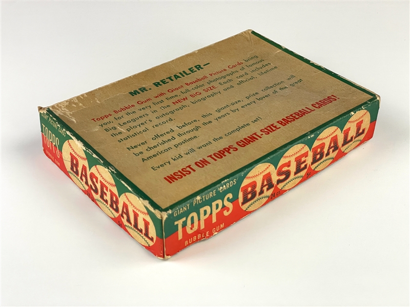 1952 Topps Baseball 5-Cent Display Box 