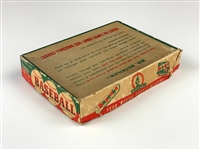 1952 Topps Baseball 5-Cent Display Box 