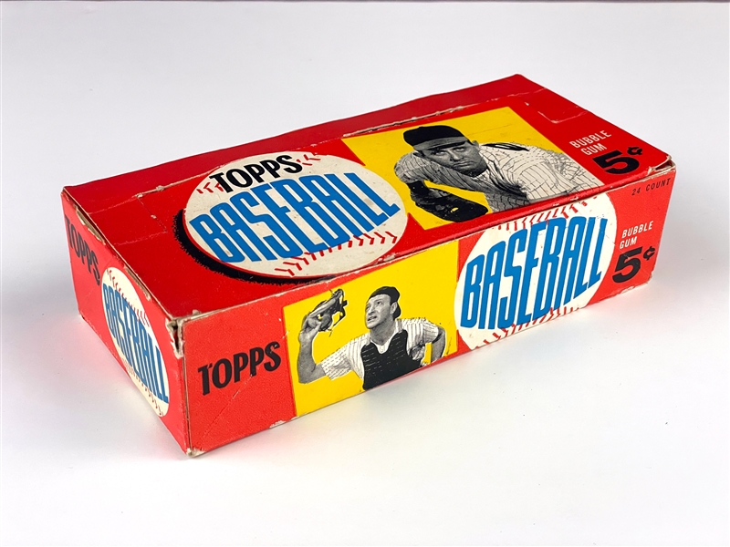 1960 Topps Baseball 5-Cent Display Box - Undated