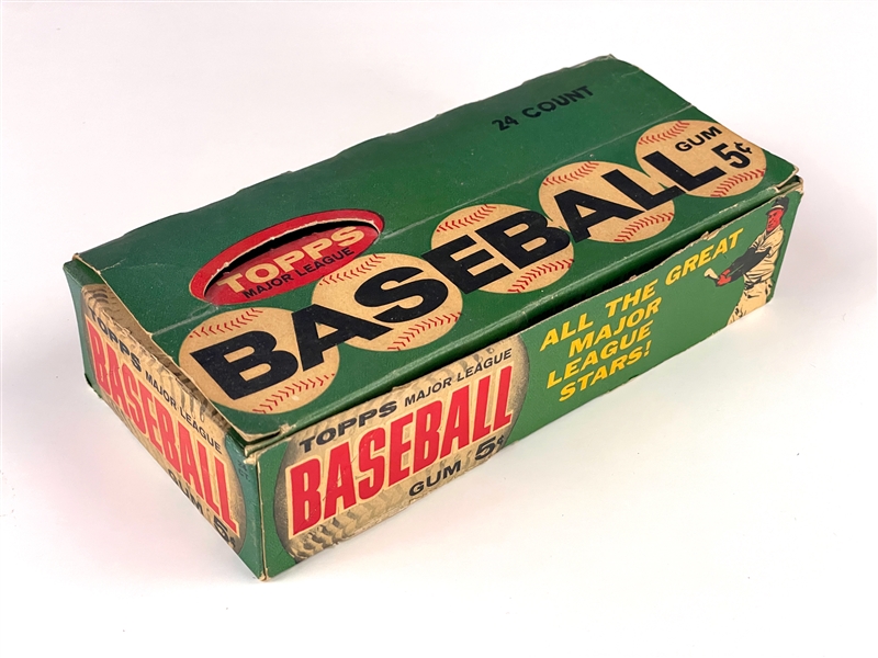 1962 Topps Baseball 5-Cent Display Box - Undated
