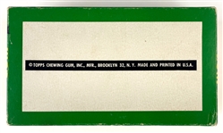 1962 Topps Baseball Bucks 1-Cent Display Box 