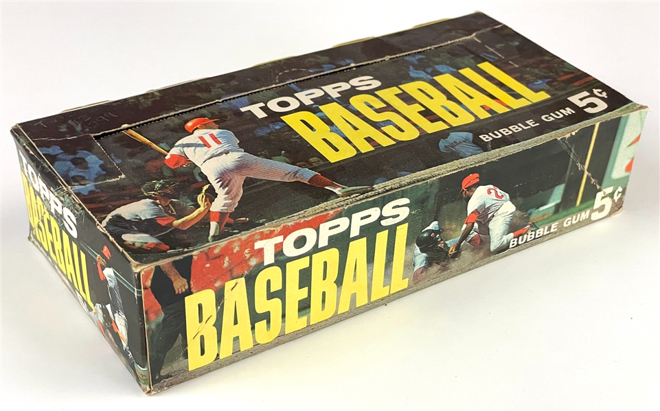 1963 Topps Baseball 5-Cent Display Box 