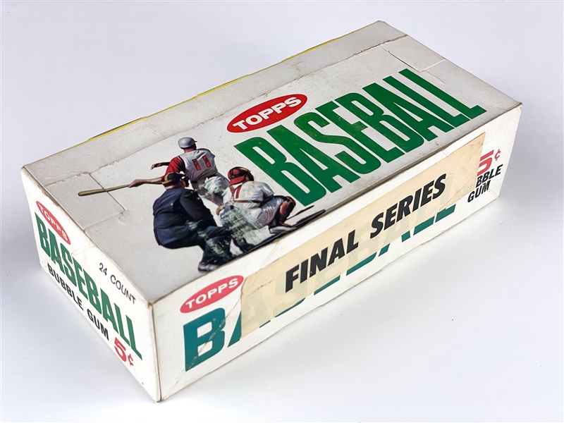 1964 Topps Baseball 5-Cent Display Box - "Final Series" Sticker