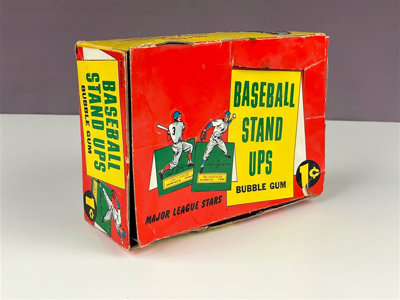 1964 Topps Baseball Stand Ups 1-Cent Display Box