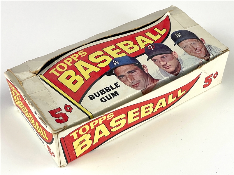 1965 Topps Baseball 5-Cent Display Box