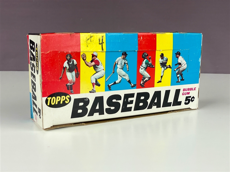 1966 Topps Baseball 5-Cent Display Box
