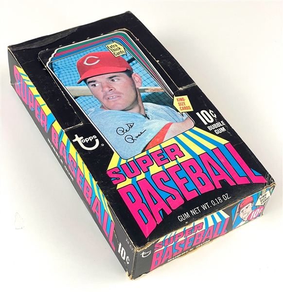 1970 Topps Super Baseball 10-Cent Display Box