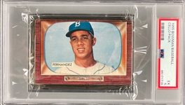 1955 Bowman Baseball Unopened Cello Pack - Graded PSA EX 5