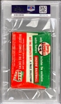1954 Topps Baseball Unopened 5-Cent Pack - Dated Variation - PSA EX-MT 6