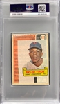 1966 Topps Baseball Unopened Cello Pack - Rub-Off Variation - PSA NM 7 