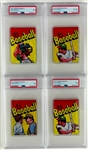 1973 Topps Baseball 10-Cent Display Box With Twenty PSA-Graded Unopened Packs