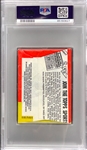 1975 Topps Baseball Unopened 15-Cent Pack - PSA EX-MT 6