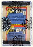 1961 Nu-Card Baseball Scoops Unopened 5-Cent Pack - BBCE Encapsulated
