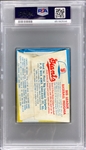 1963 Fleer Baseball Unopened 5-Cent Pack - PSA EX-MT 6