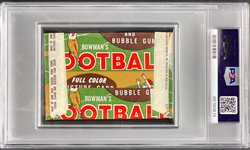 1954 Bowman Football Unopened 1-Cent Pack - PSA NM-MT 8