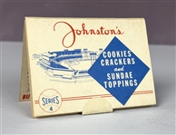 1955 Johnston Cookies Milwaukee Braves - Series 4