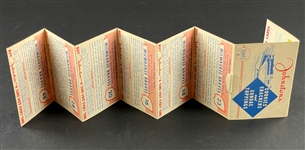 1955 Johnston Cookies Milwaukee Braves - Series 4