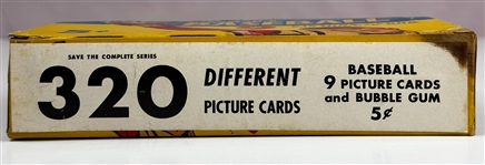 1955 Bowman Baseball 5-Cent Display Box - Undated