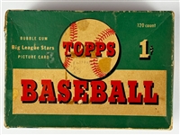 1954 Topps Baseball 1-Cent Display Display Box  - Undated