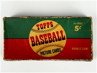 1954 Topps Baseball 5-Cent Display Box - Undated