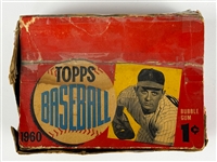 1960 Topps Baseball 1-Cent Display Box  - Dated