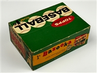 1962 Topps Baseball 1-Cent Display Box