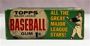 1962 Topps Baseball 1-Cent Display Box