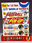 1960s Topps Baseball Display Boxes (6)