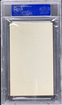Gabby Hartnett Signed Index Card - PSA/DNA Encapsulated