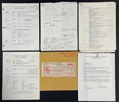 1974 Elvis Presley Show Concert Tour Archive Incl. Intineraries, Correspondence and Other Documents