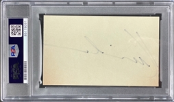 Kevin Costner Signed Index Card Encapsulated by PSA/DNA