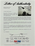 Flag Raising at Iwo Jima 11x14 Photo Signed by 21 Medal of Honor Winners (PSA/DNA)