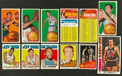 1970-81 Topps Basketball Collection of 1,052 Incl. 1970, 1972 and 1974 Partial Sets