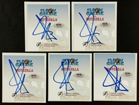 John Cena Group of Five Signed Bookplates for His Children's Book <em>Elbow Grease vs. Motozilla</em> (PSA/DNA)