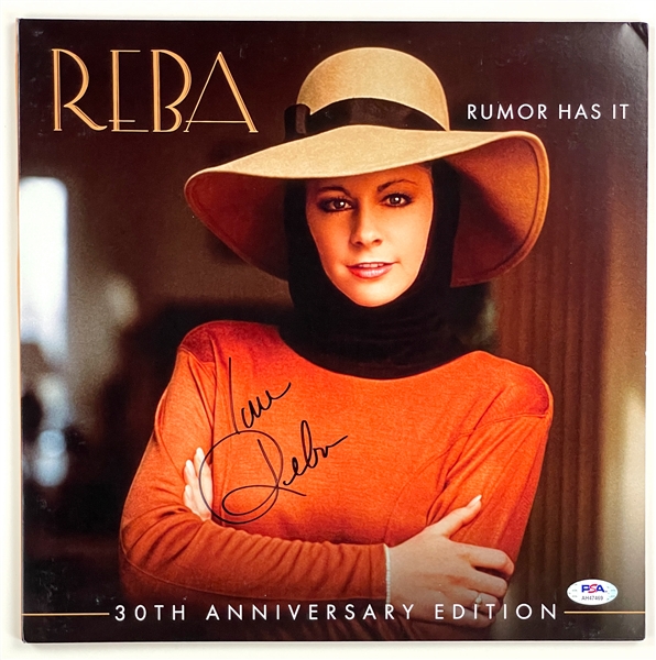 Reba McEntire Signed LP <em>Rumor Has It</em> (PSA/DNA)