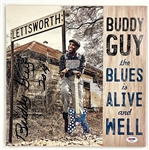 Budd Guy Signed LP <em>The Blues is Alive and Well</em> (PSA/DNA)